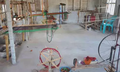 போதிய வருமானம் இல்லாததால் தடுமாறும் கைத்தறி நெசவாளர்களின் வாழ்வாதாரம் போதிய வருமானம் இல்லாததால் தடுமாறும் கைத்தறி நெசவாளர்களின் வாழ்வாதாரம்