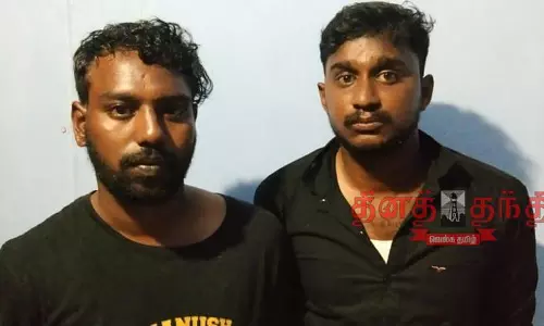 தீபாவளி செலவுக்காக மூதாட்டியிடம் தாலிச்சங்கிலி பறித்த 2 வாலிபர்கள் கைது தீபாவளி செலவுக்காக மூதாட்டியிடம் தாலிச்சங்கிலி பறித்த 2 வாலிபர்கள் கைது