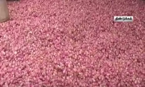 ஒட்டன்சத்திரம் காய்கறி மார்க்கெட்டில் கிலோ ரூ.100-ஐ தாண்டிய சின்ன வெங்காயம்