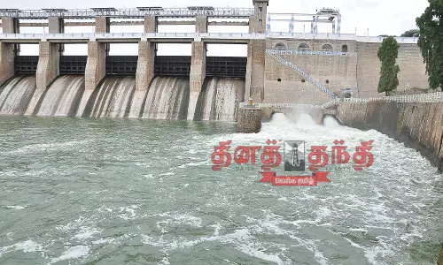 11,073 கனஅடி தண்ணீர் வெளியேற்றம் 11,073 கனஅடி தண்ணீர் வெளியேற்றம்