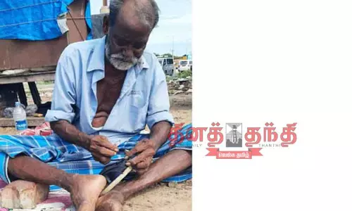 நலிவடைந்து வரும் செருப்பு தைக்கும் தொழில்