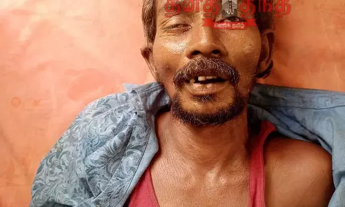 டிரான்ஸ்பார்மரில் கண்ணீர் அஞ்சலி பேனர் கட்டியபோது மின்சாரம் தாக்கி பந்தல் தொழிலாளி பலி- புஞ்சைபுளியம்பட்டியில் பரிதாப சம்பவம்