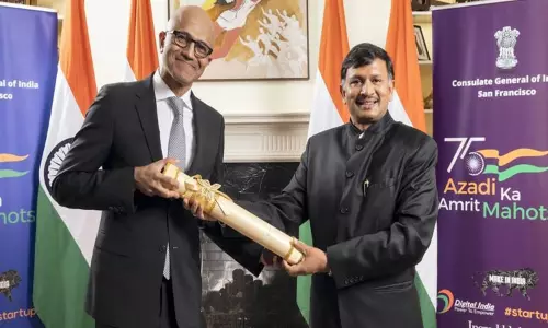 பத்ம பூஷன் விருது பெற்றார் மைக்ரோசாப்ட் சிஇஓ சத்ய நாதெல்லா