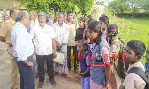 டவுன் பஸ் சரிவர வராததால் கிராம மக்கள் மறியல் முயற்சி