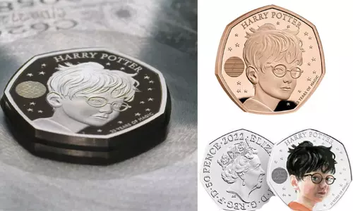 25 ஆண்டுகளை நிறைவு செய்த ஹாரிபாட்டர் தொடர்! ஹாரிபாட்டர் உருவம் பொறித்த சிறப்பு நாணயங்கள் வெளியீடு