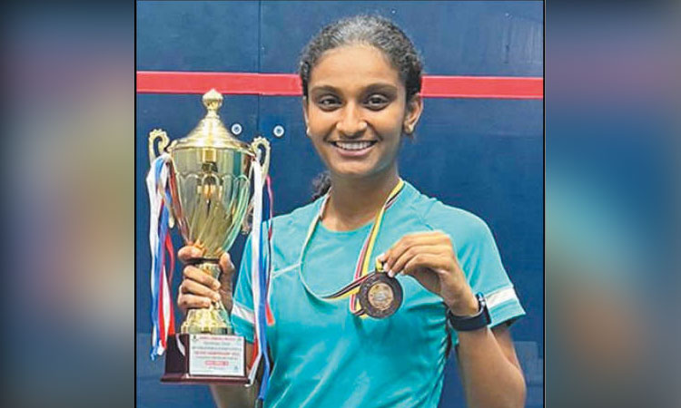 Junior National Squash Championship: Shamina won the bronze medal ...
