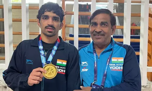 உலக சாம்பியன்ஷிப் மல்யுத்த போட்டி:  இந்திய வீரர் தங்கம் வென்று வரலாற்று சாதனை