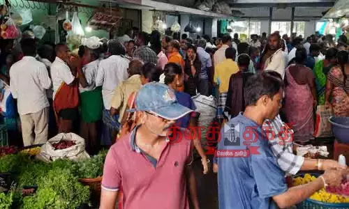 கரூர் பூ மார்க்கெட்டில் மல்லிகை பூ ரூ.2,000-க்கு விற்பனை