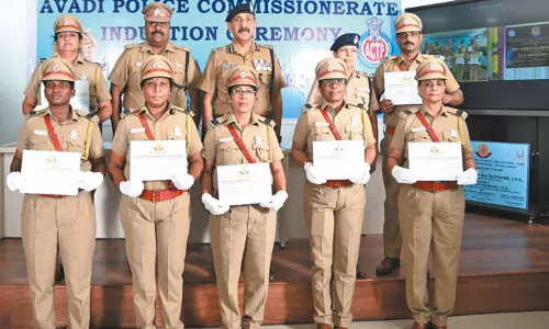 ஆவடி போலீஸ் கமிஷனரகத்தில் போக்குவரத்து போலீஸ் அமைப்பில் கூடுதலாக 6 பெண் வார்டன்கள் இணைப்பு