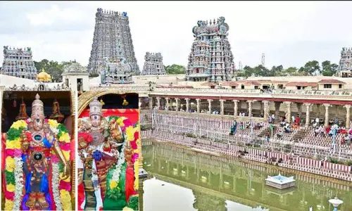 மதுரை மீனாட்சி அம்மனுக்கு வைரக்கிரீடம் அலங்காரம் மதுரை மீனாட்சி அம்மனுக்கு வைரக்கிரீடம் அலங்காரம்