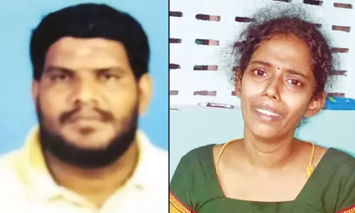 கள்ளக்காதலன் கத்தியால் குத்திக்கொலை: கணவன்-மனைவி கைது கள்ளக்காதலன் கத்தியால் குத்திக்கொலை: கணவன்-மனைவி கைது