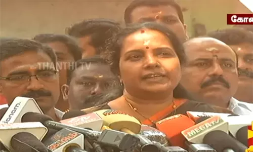 கோவையை காப்பாற்றிய கோட்டை ஈஸ்வரன், இங்கு சூரசம்ஹாராம் நடந்திருக்கு- வானதி சீனிவாசன் பரபரப்பு பேட்டி