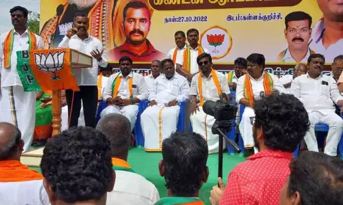 தி.மு.க. அரசை கண்டித்து    கள்ளக்குறிச்சியில், பா.ஜ.க.வினர் கண்டன ஆர்ப்பாட்டம்