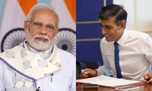 ரிஷி சுனக்கை இன்று தொடர்பு கொண்டு பேசியதில் மகிழ்ச்சி: பிரதமர் மோடி ரிஷி சுனக்கை இன்று தொடர்பு கொண்டு பேசியதில் மகிழ்ச்சி: பிரதமர் மோடி