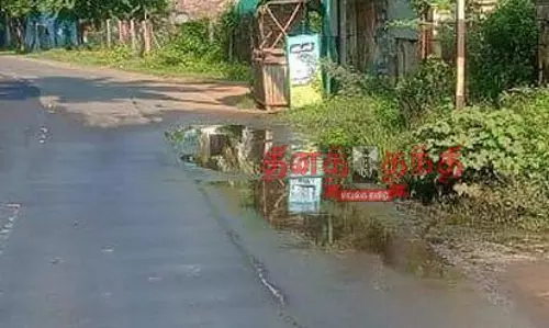 குழாயில் உடைப்பு; வீணாகும் குடிநீர்