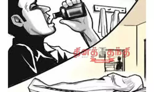 விஷம் குடித்து விவசாயி தற்கொலை