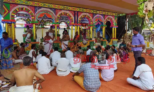 யாகசாலை பூஜையுடன் தேவர் ஜெயந்தி விழா தொடங்கியது