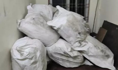 புகையிலை பாக்கெட்டுகள் பறிமுதல்