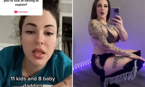 அடங்காத ஆசை: 8 ஆண்கள் மூலம் 11 குழந்தைகள் பெற்ற அமெரிக்க பெண்...! மேலும் பல குழந்தைகள் பெற்று கொள்ள விருப்பம் என விளக்கம்