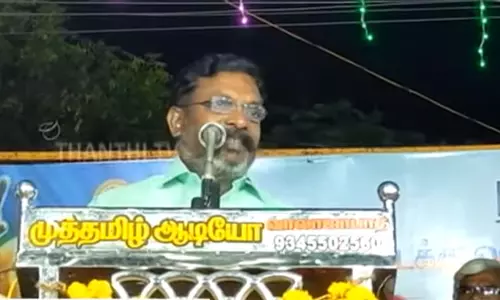 பட்டியலின மக்களை குறிவைத்து பாஜக செயல்படுகிறது - திருமாவளவன் பேச்சு