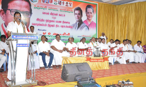 கோவை கார் வெடிப்பு விவகாரத்தில்  தமிழக கவர்னரின் கருத்து கண்டிக்கத்தக்கது  தர்மபுரியில் கே.எஸ்.அழகிரி பேட்டி