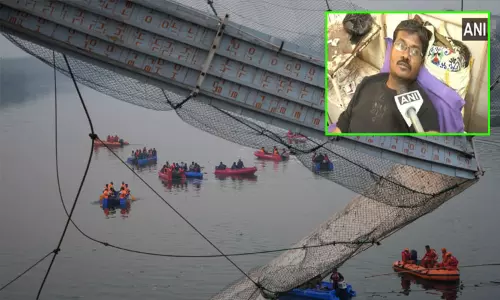 குஜராத் பால விபத்தில் சிக்கி, தப்பி பிழைத்து சிகிச்சை பெறுபவரின் அதிர்ச்சி பேட்டி