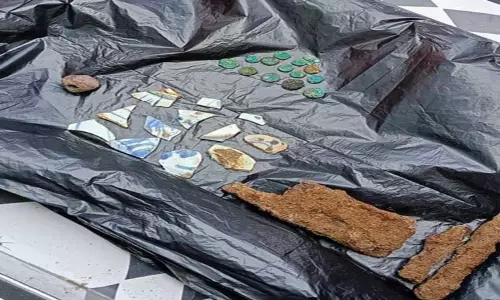 ஆறுமுகநேரி அருகே  புன்னக்காயலில் தொல்லியல் துறையினர் ஆய்வு