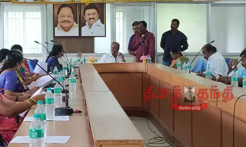 கே.வி.குப்பம் ஒன்றியக் குழு கூட்டம்