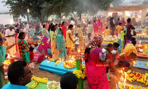 கல்லறை திருநாள் அனுசரிப்பு கல்லறை திருநாள் அனுசரிப்பு