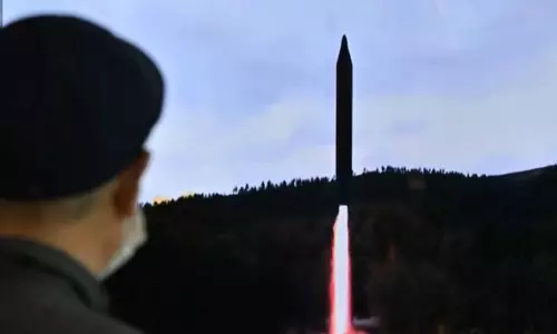 ஜப்பான் எல்லைக்குள் வடகொரியா ஏவுகணை சோதனை நடத்தியதால் பெரும் பதற்றம்: ஜப்பானில் அவசர எச்சரிக்கை..!