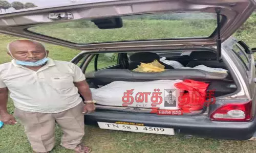 500 கிலோ ரேஷன் அரிசி பறிமுதல்