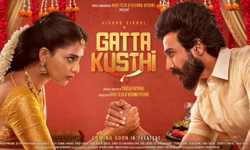 போட்டி போடும் விஷ்ணு விஷால் - ஐஸ்வர்யா லட்சுமி - வைரலாகும் போஸ்டர்