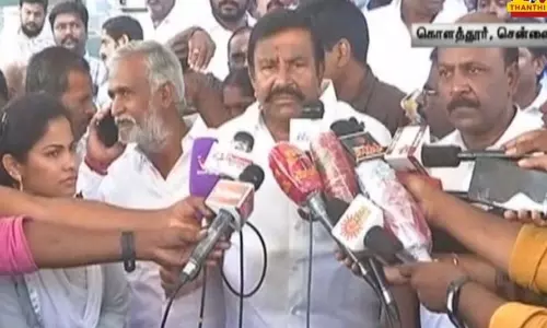 சென்னையில் கடந்த ஆண்டு ஏற்பட்ட அளவிற்கு, தற்போது பெரிய அளவில் பாதிப்பு இல்லை - அமைச்சர் கே.என்.நேரு பேட்டி