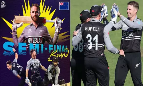 டி20 உலகக் கோப்பை: முதல் அணியாக அரையிறுதிக்கு தகுதி பெற்றது நியூசிலாந்து