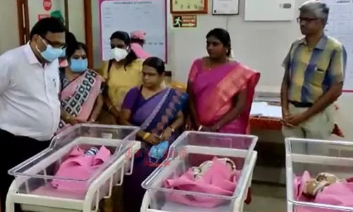 சேலம்: ஒரே பிரசவத்தில் 3 பெண் குழந்தைகள் - வறுமையால் குழந்தைகளை மருத்துவமனையிலேயே விட்டுச் சென்ற பெற்றோர்....! சேலம்: ஒரே பிரசவத்தில் 3 பெண் குழந்தைகள் - வறுமையால் குழந்தைகளை மருத்துவமனையிலேயே விட்டுச் சென்ற பெற்றோர்....!