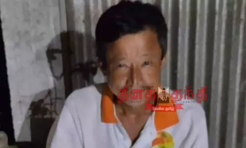 ரெயிலில் இருந்து தவறி விழுந்து வடமாநில தொழிலாளி பலி ரெயிலில் இருந்து தவறி விழுந்து வடமாநில தொழிலாளி பலி