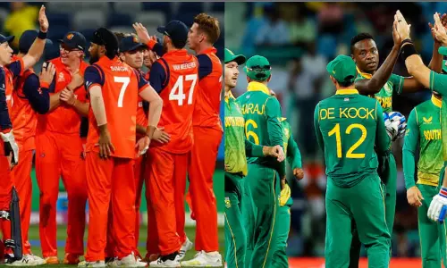 20 ஓவர் உலக கோப்பை: நெதர்லாந்தை வீழ்த்தும் முனைப்பில் தென்ஆப்பிரிக்கா 20 ஓவர் உலக கோப்பை: நெதர்லாந்தை வீழ்த்தும் முனைப்பில் தென்ஆப்பிரிக்கா