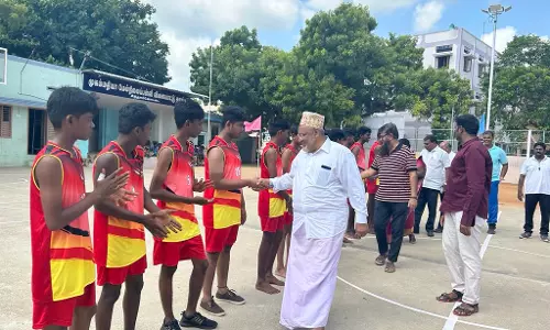 மாவட்ட அளவிலான கூடைப்பந்து போட்டி
