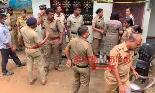 காதலி கிரீஷ்மாவை குமரிக்கு   அழைத்து வந்து போலீசார் விசாரணை