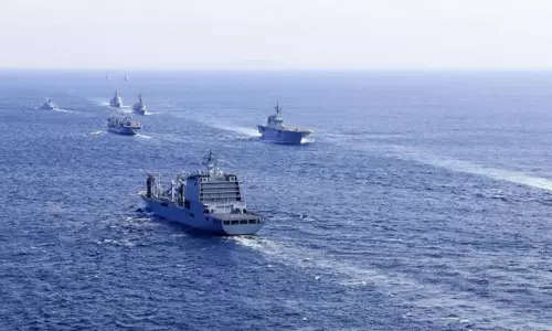 ஜப்பானில் சர்வதேச கடற்படை பயிற்சி: இந்தியா உள்பட 12 நாடுகள் பங்கேற்பு