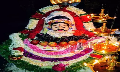 மாரமங்கலம் கோவிலில்  சந்திரசேகர சுவாமிக்கு அன்னாபிஷேகம்