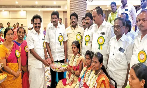 வாலாஜாபாத் ஒன்றியத்தில் சமுதாய வளைகாப்பு விழா