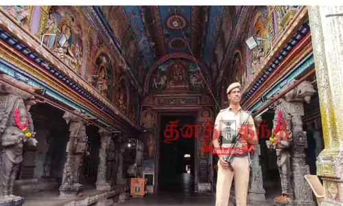 மீனாட்சி அம்மன் கோவில் நடை அடைப்பு மீனாட்சி அம்மன் கோவில் நடை அடைப்பு