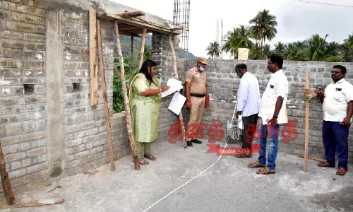 வளர்ச்சி பணிகளை கலெக்டர் ஆய்வு