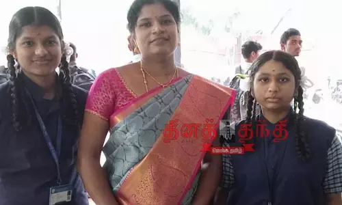 அரசு பள்ளி மாணவிகளுக்கு செயற்கைக்கோள் தயாரிக்க பயிற்சி