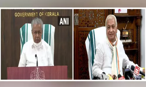 கவர்னரை பல்கலைக்கழக வேந்தர் பதவியில் இருந்து நீக்கும் சட்ட மசோதாவுக்கு கேரள அமைச்சரவை ஒப்புதல் கவர்னரை பல்கலைக்கழக வேந்தர் பதவியில் இருந்து நீக்கும் சட்ட மசோதாவுக்கு கேரள அமைச்சரவை ஒப்புதல்