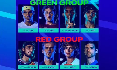 நவம்பர் 13-ஆம் தேதி தொடங்குகிறது உலக ஆண்கள் டென்னிஸ் சாம்பியன்ஷிப்