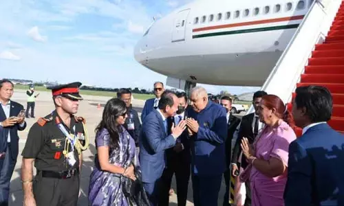 3 நாட்கள் பயணமாக கம்போடியா சென்றார் துணை ஜனாதிபதி ஜெகதீப் தன்கர்