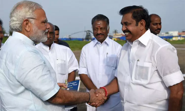 பிரதமர் மோடியுடன் இ.பி.எஸ்.-ஓ.பி.எஸ் இன்று தனித்தனியாக சந்திப்பு..! பிரதமர் மோடியுடன் இ.பி.எஸ்.-ஓ.பி.எஸ் இன்று தனித்தனியாக சந்திப்பு..!