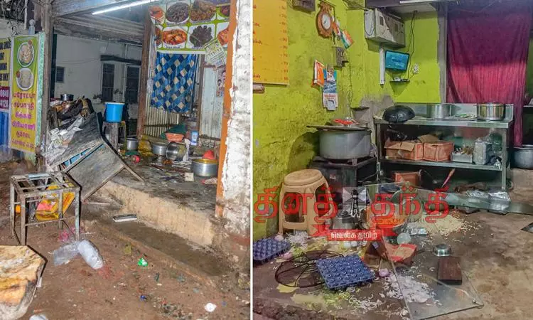 ஓட்டலில் ரகளை உரிமையாளர் மண்டை உடைப்பு